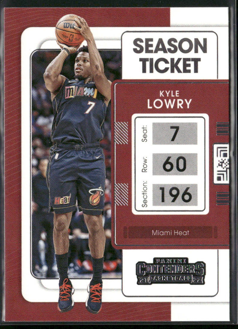 Kyle Lowry 2021-22 Panini Contenders #23 Miami Heat