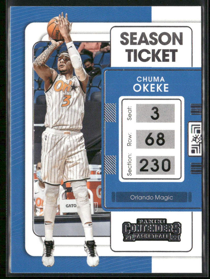Chuma Okeke 2021-22 Panini Contenders #37 Orlando Magic