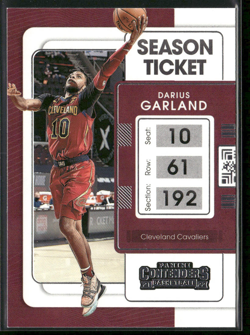 Darius Garland 2021-22 Panini Contenders #76 Cleveland Cavaliers