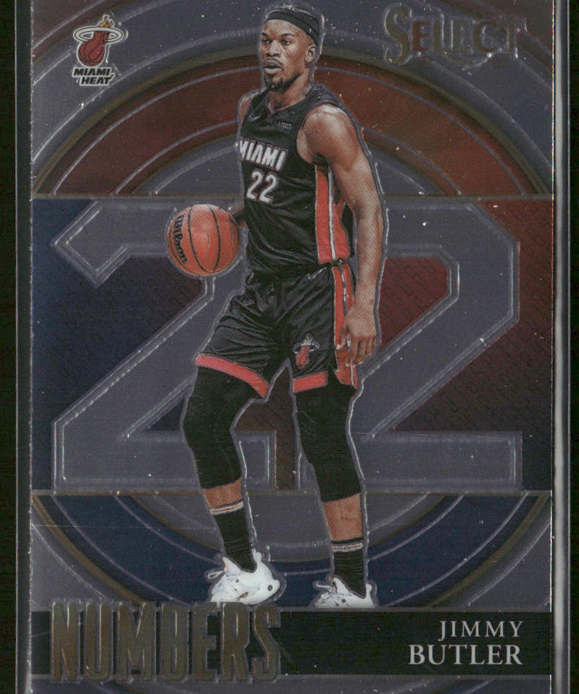 Jimmy Butler 2021-22 Panini Select Select Numbers #16 Miami Heat