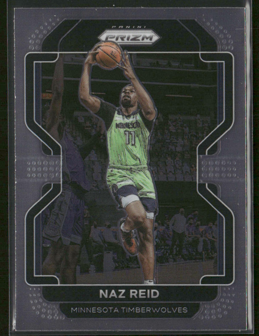 Naz Reid 2021-22 Panini Prizm #229 Minnesota Timberwolves