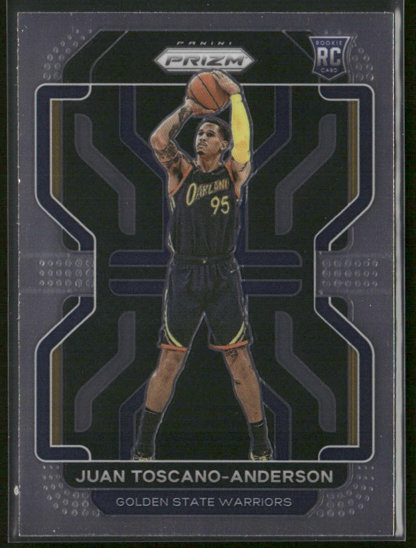 Juan Toscano-Anderson 2021-22 Panini Prizm #295 RC Golden State Warriors