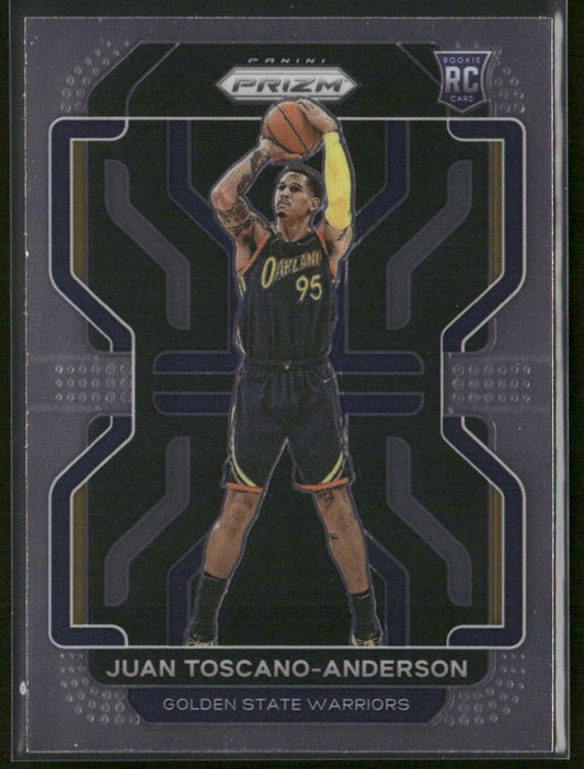 Juan Toscano-Anderson 2021-22 Panini Prizm #295 RC Golden State Warriors