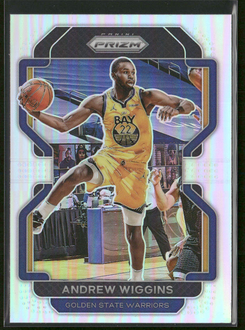 Andrew Wiggins 2021-22 Panini Prizm Silver #155 Golden State Warriors