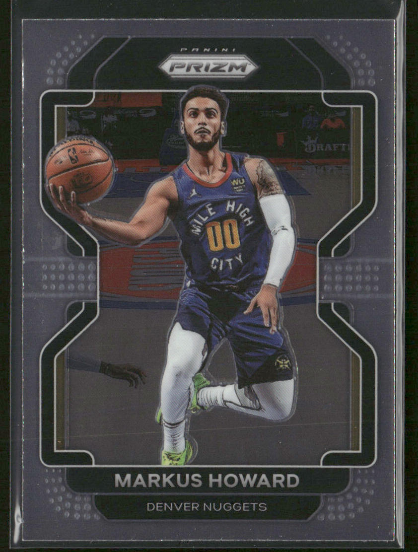 Markus Howard 2021-22 Panini Prizm #218 Denver Nuggets