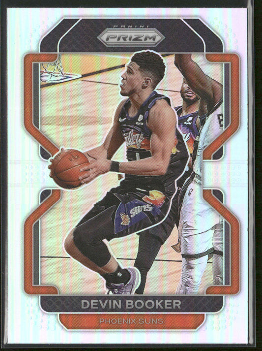 Devin Booker 2021-22 Panini Prizm Silver #203 Phoenix Suns