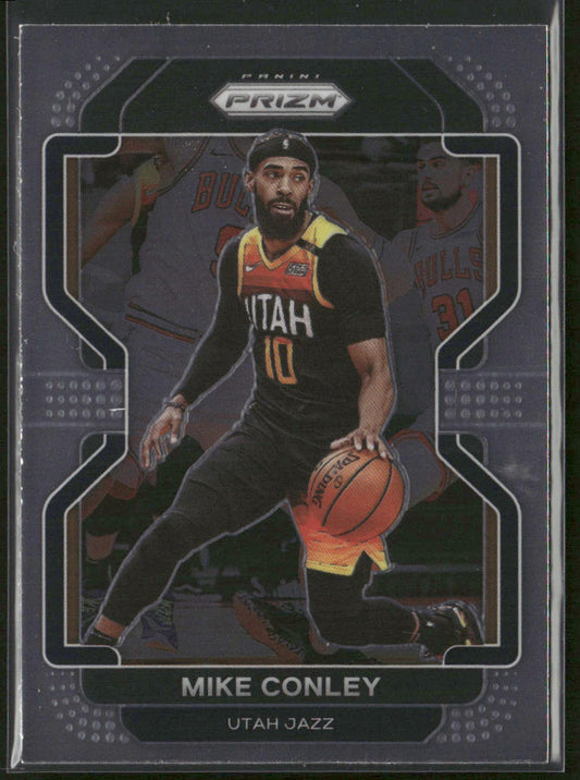 Mike Conley 2021-22 Panini Prizm #117 Utah Jazz front