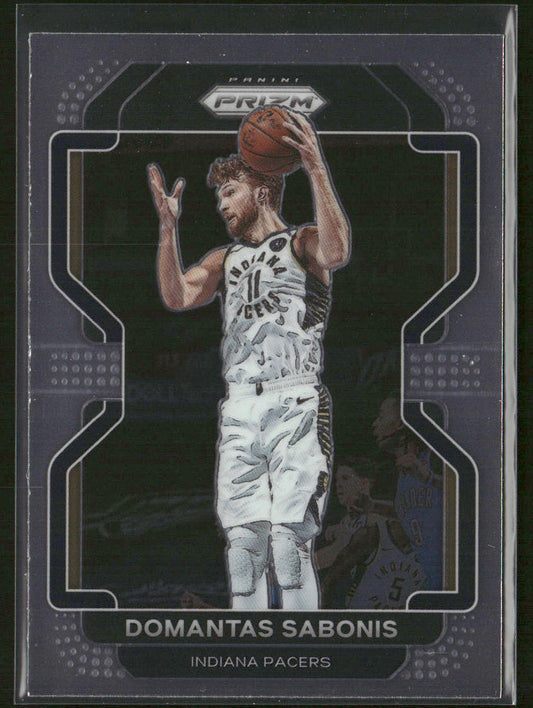 Domantas Sabonis 2021-22 Panini Prizm #183 Indiana Pacers front