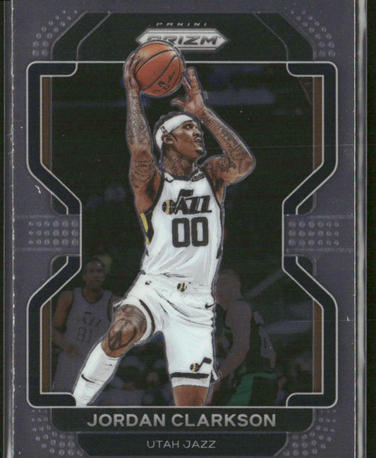 Jordan Clarkson 2021-22 Panini Prizm #127 Utah Jazz front