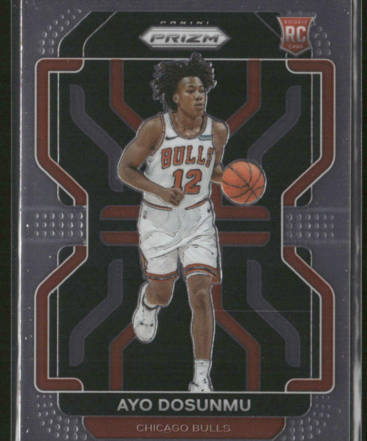 Ayo Dosunmu 2021-22 Panini Prizm #271 RC Chicago Bulls front