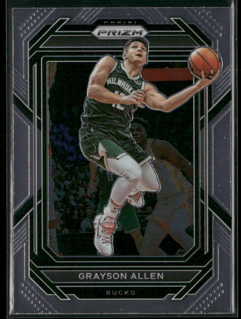 Grayson Allen 2022-23 Panini Prizm #98 Milwaukee Bucks
