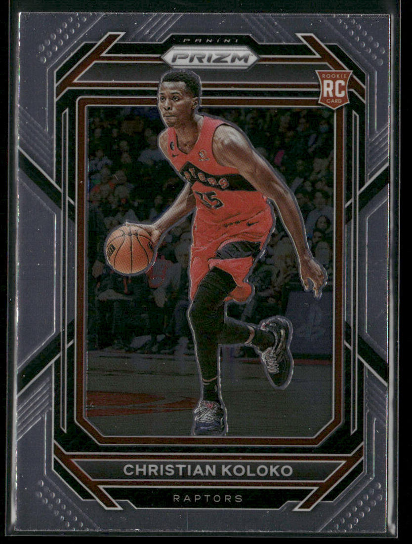 Christian Koloko 2022-23 Panini Prizm #265 RC Toronto Raptors