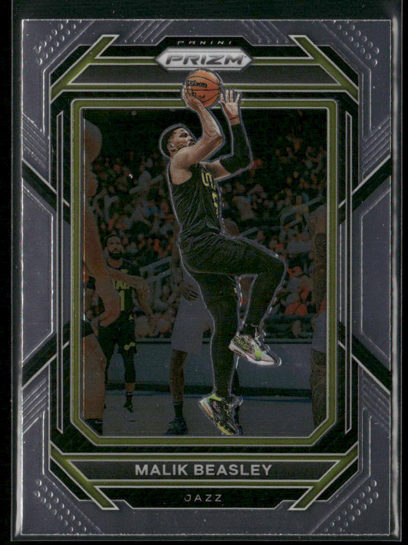 Malik Beasley 2022-23 Panini Prizm #60 Utah Jazz