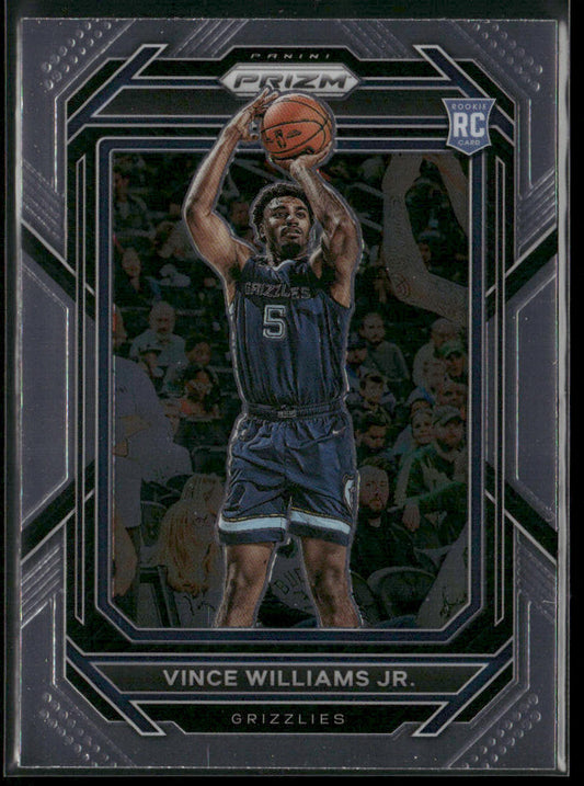 Vince Williams Jr. 2022-23 Panini Prizm #255 RC Memphis Grizzlies front