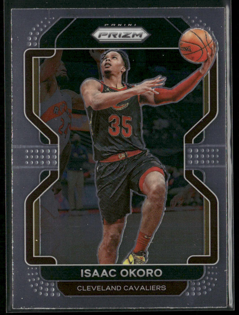 Isaac Okoro 2021-22 Panini Prizm #212 Cleveland Cavaliers