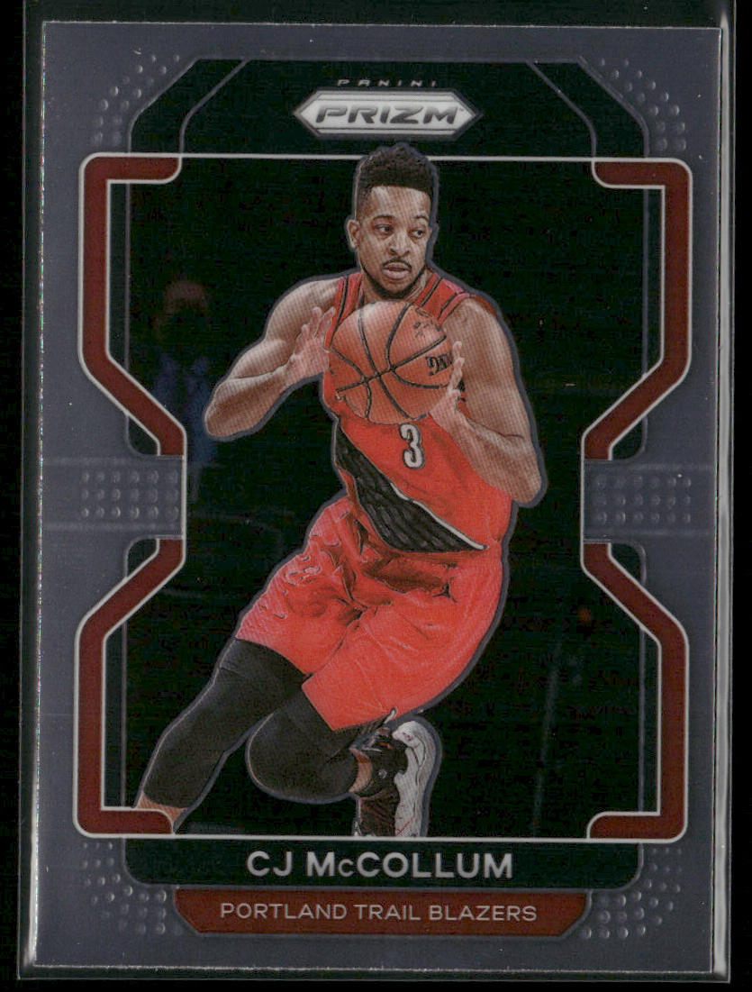 CJ McCollum 2021-22 Panini Prizm #22 Portland Trail Blazers