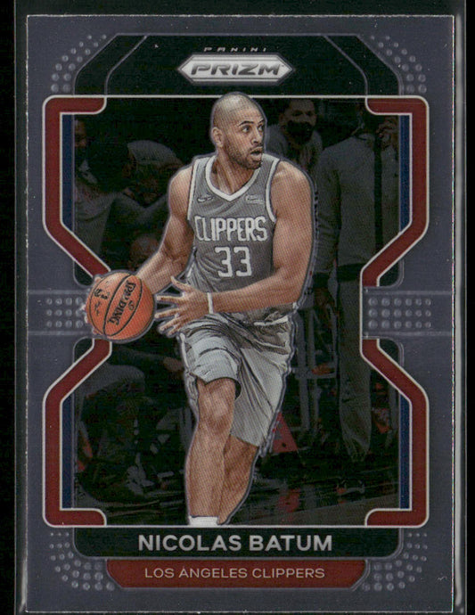 Nicolas Batum 2021-22 Panini Prizm #200 Los Angeles Clippers front