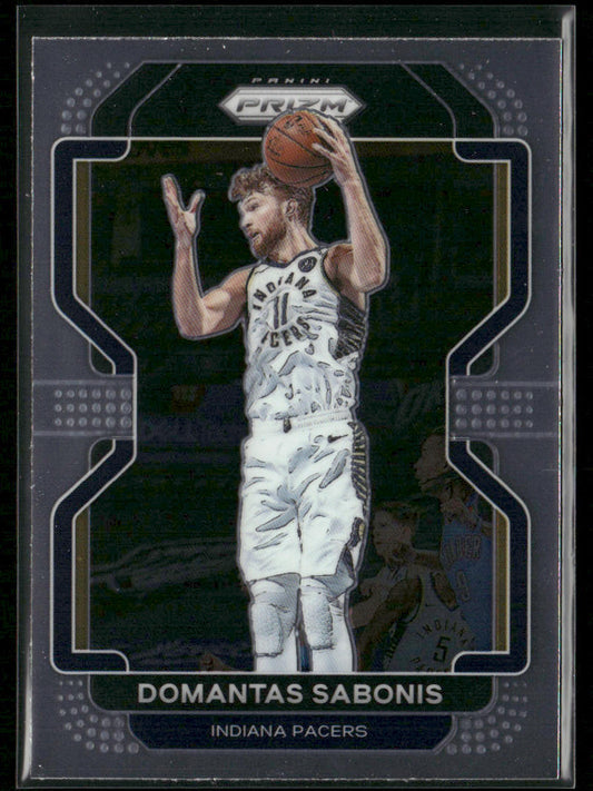 Domantas Sabonis 2021-22 Panini Prizm #183 Indiana Pacers front