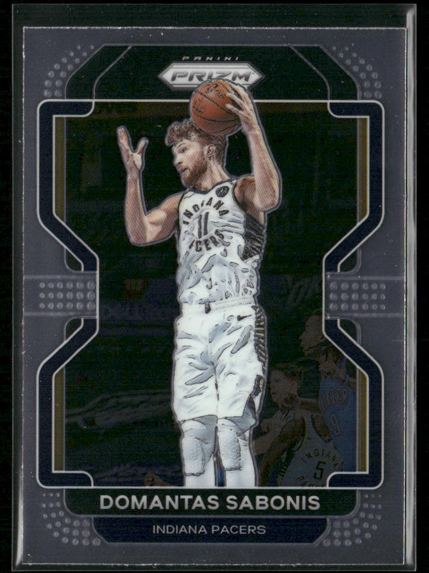 Domantas Sabonis 2021-22 Panini Prizm #183 Indiana Pacers front