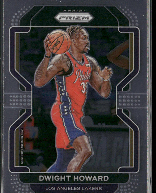 Dwight Howard 2021-22 Panini Prizm #172 Los Angeles Lakers front