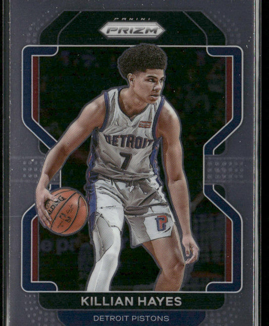 Killian Hayes 2021-22 Panini Prizm #101 Detroit Pistons front