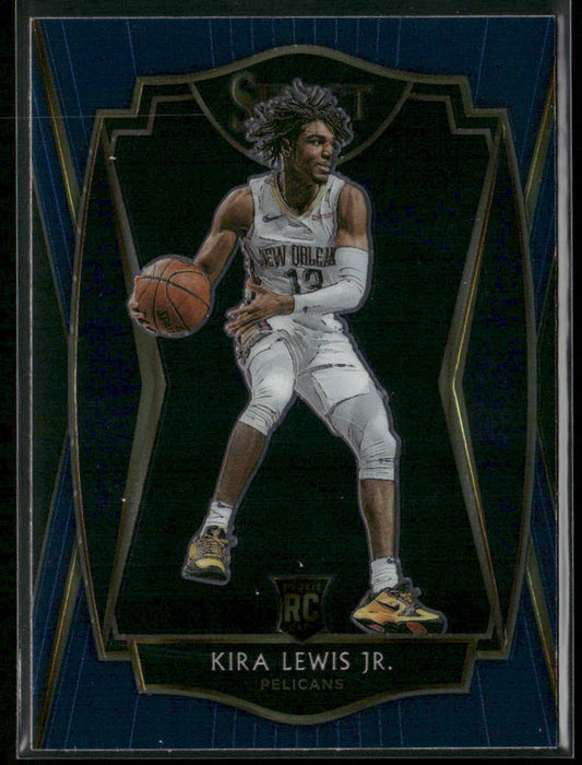 Kira Lewis Jr. 2020-21 Panini Select Blue #178 RC New Orleans Pelicans