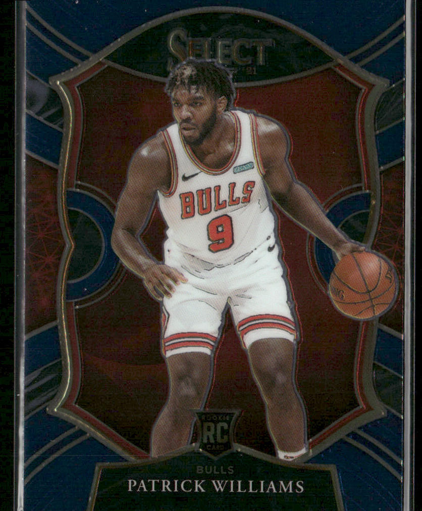 Patrick Williams 2020-21 Panini Select Blue #64 RC Chicago Bulls