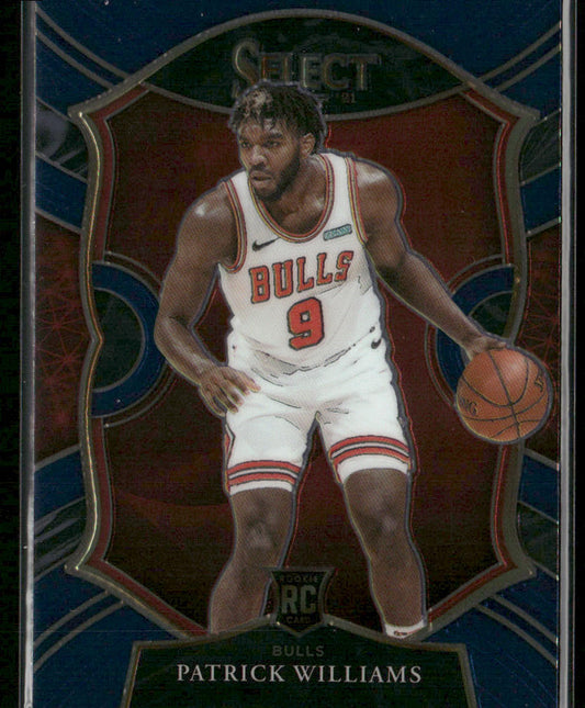 Patrick Williams 2020-21 Panini Select Blue #64 RC Chicago Bulls