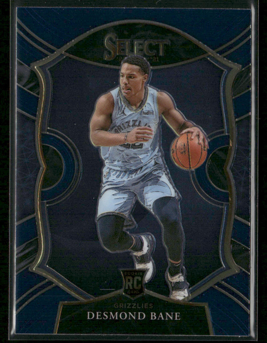 Desmond Bane 2020-21 Panini Select Blue #90 RC Memphis Grizzlies