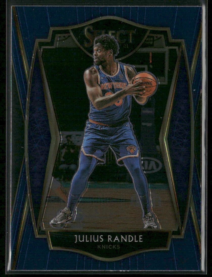 Julius Randle 2020-21 Panini Select Blue #135 New York Knicks