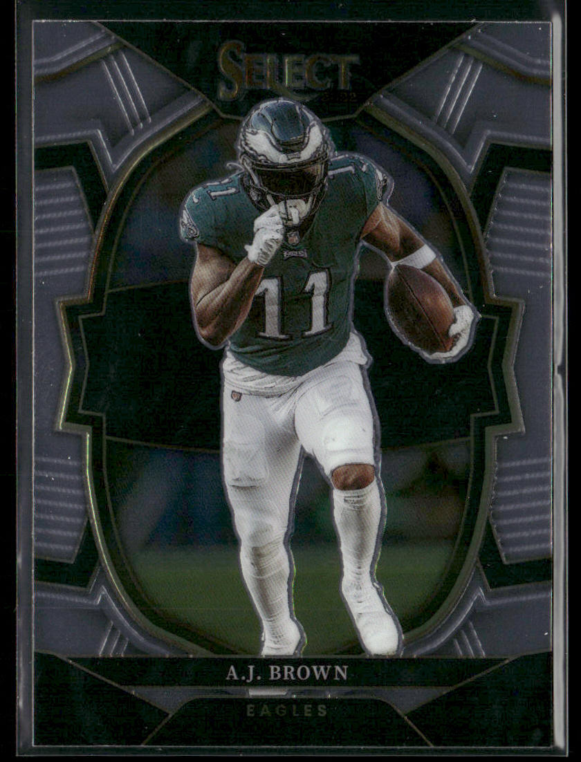 A.J. Brown 2022 Panini Select #81 Philadelphia Eagles