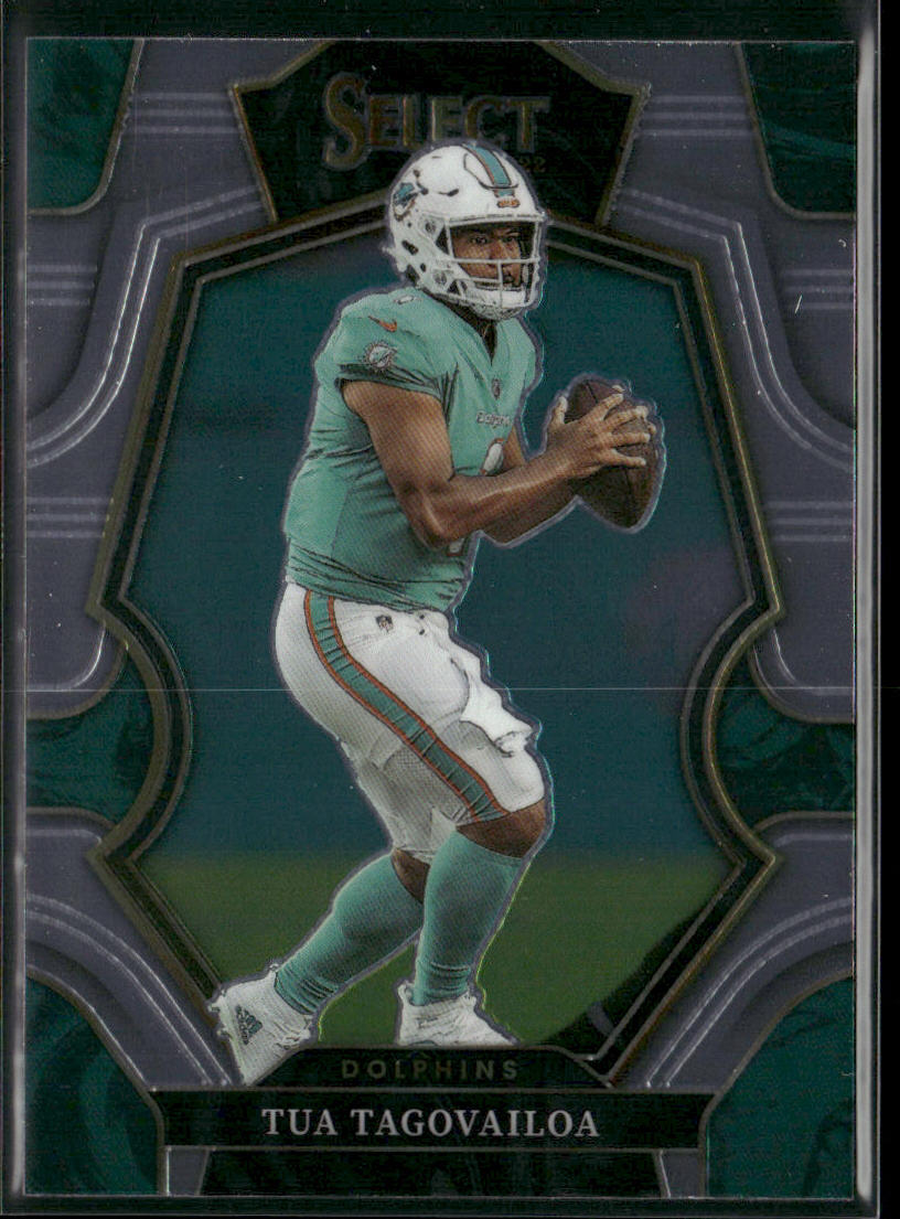 Tua Tagovailoa 2022 Panini Select #161 Miami Dolphins
