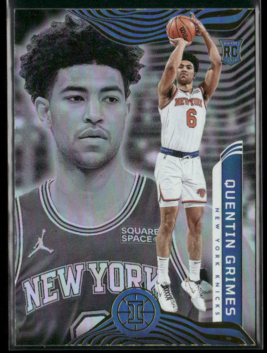 Quentin Grimes 2021-22 Panini Illusions #175 RC New York Knicks