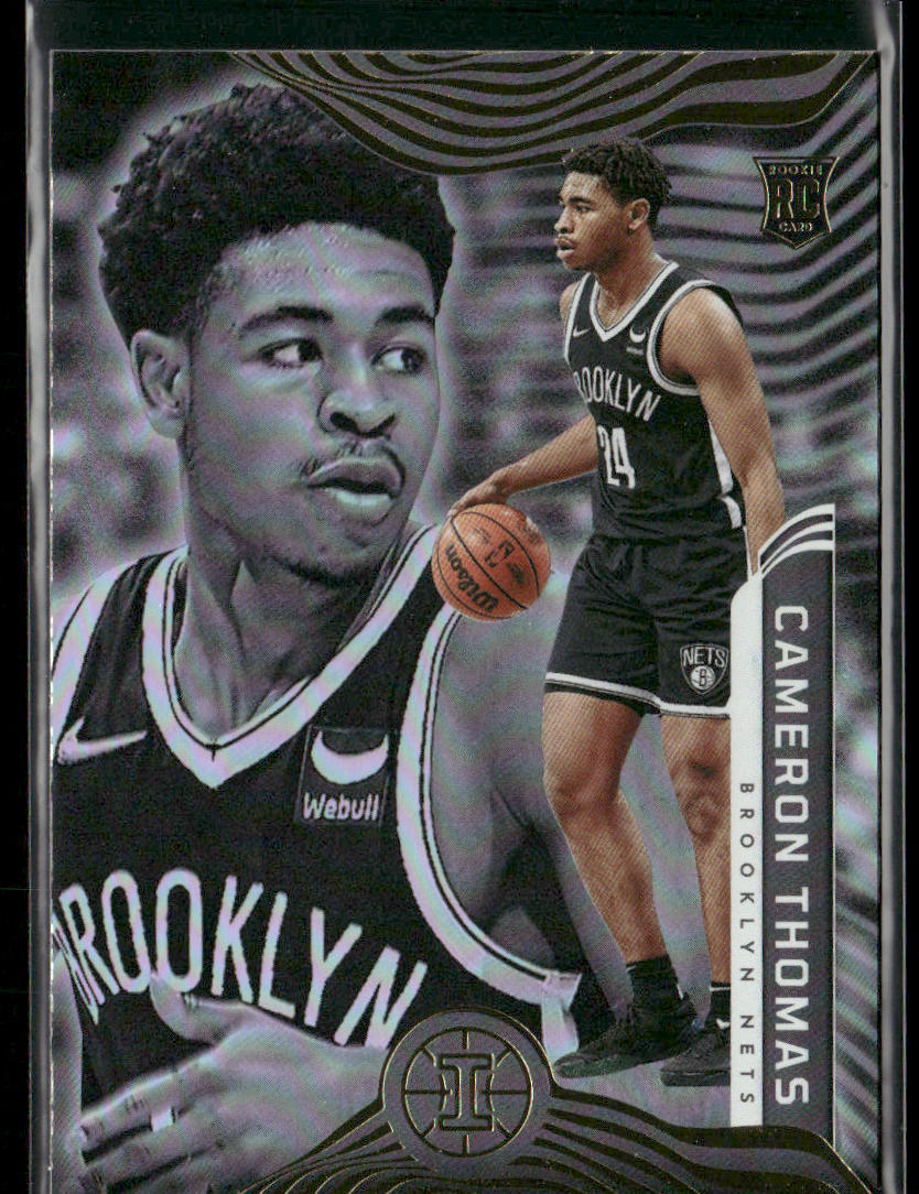 Cameron Thomas 2021-22 Panini Illusions #177 RC Brooklyn Nets