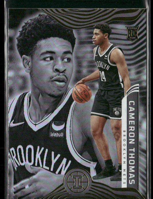 Cameron Thomas 2021-22 Panini Illusions #177 RC Brooklyn Nets