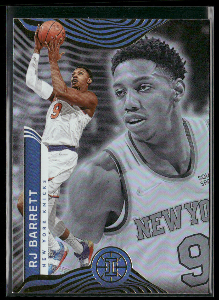 RJ Barrett 2021-22 Panini Illusions #8 New York Knicks