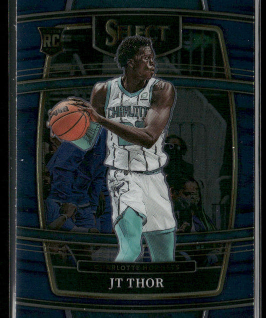JT Thor 2021-22 Panini Select Blue (Retail Base) #78 RC Charlotte Hornets