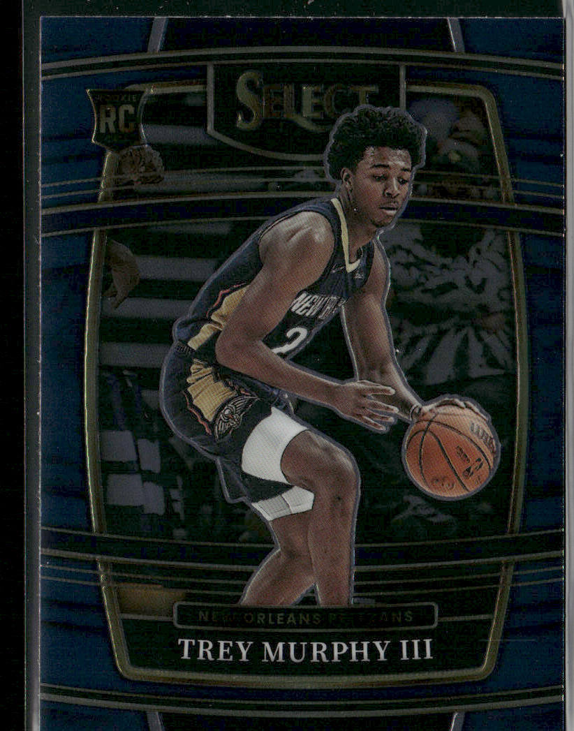 Trey Murphy III 2021-22 Panini Select Blue (Retail Base) #46 RC Pelicans