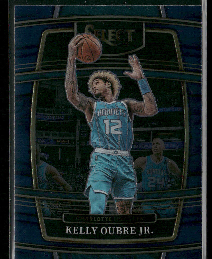 Kelly Oubre Jr. 2021-22 Panini Select Blue (Retail Base) #30 Charlotte Hornets