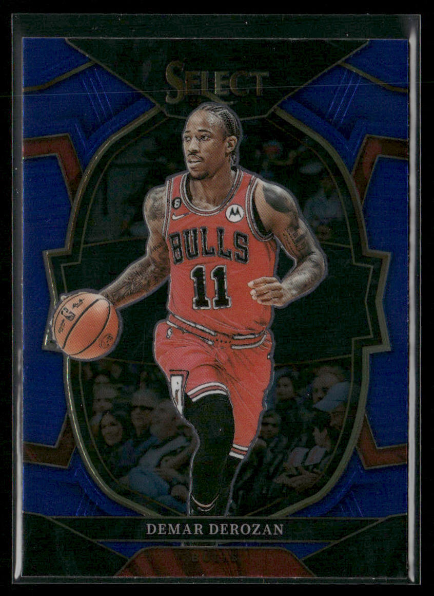 DeMar DeRozan 2022-23 Panini Select Blue (Retail Base) #5 Chicago Bulls