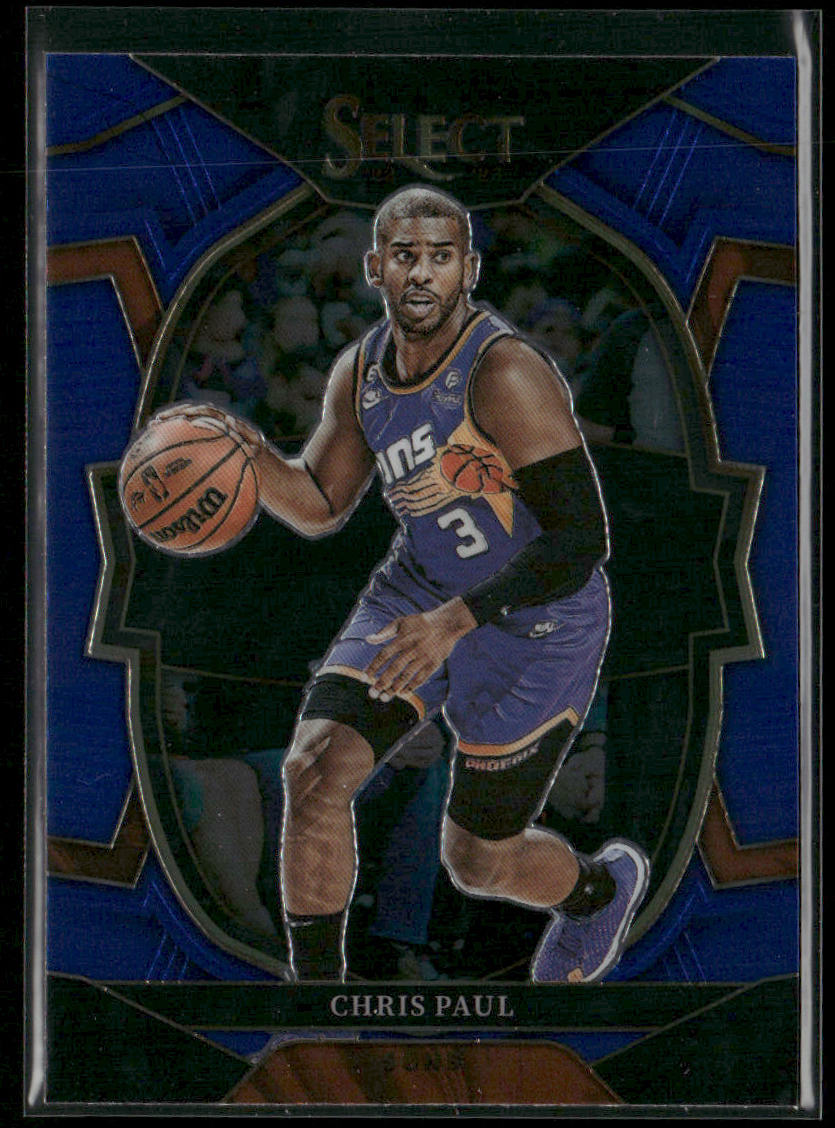 Chris Paul 2022-23 Panini Select Blue (Retail Base) #50 Phoenix Suns