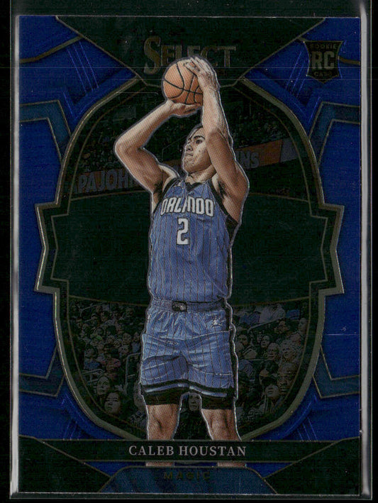 Caleb Houstan 2022-23 Panini Select Blue (Retail Base) #68 RC Orlando Magic