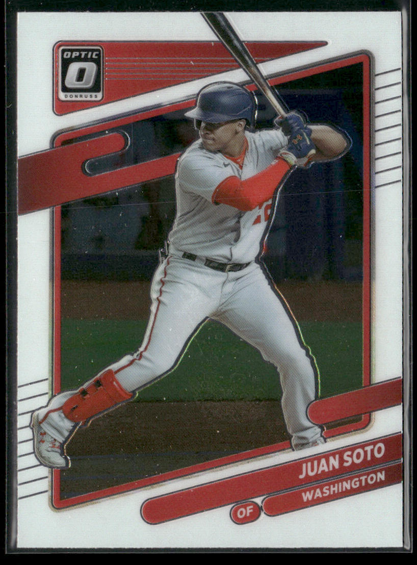 Juan Soto 2021 Donruss Optic #191 Washington Nationals