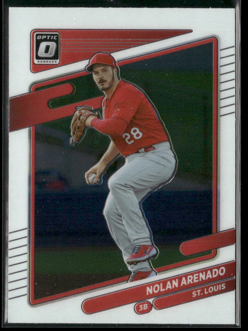 Nolan Arenado 2021 Donruss Optic #157 St. Louis Cardinals