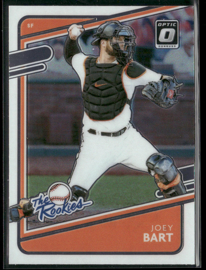 Joey Bart 2021 Donruss Optic The Rookies #TR1 San Francisco Giants