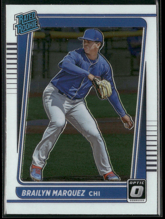 Brailyn Marquez 2021 Donruss Optic #32 RC Chicago Cubs