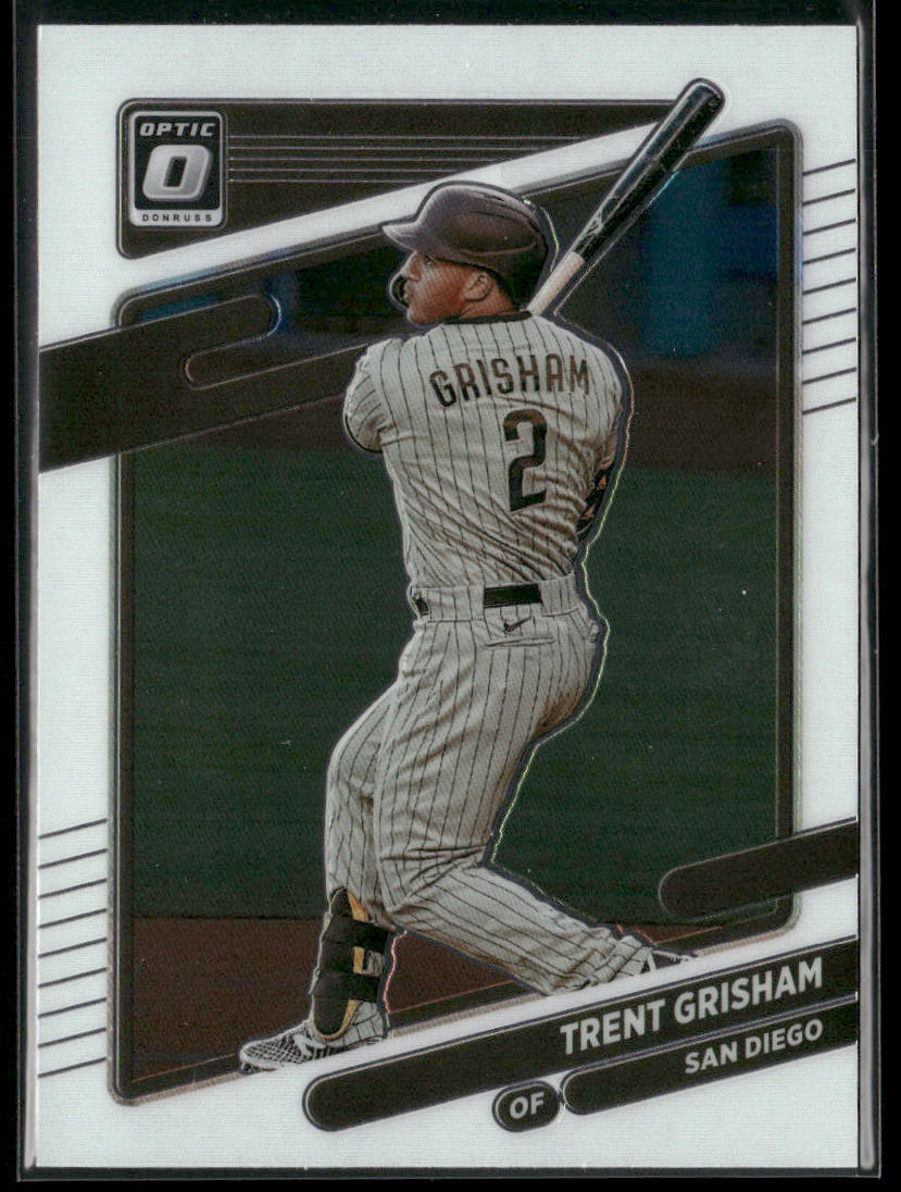 Trent Grisham 2021 Donruss Optic #125a San Diego Padres