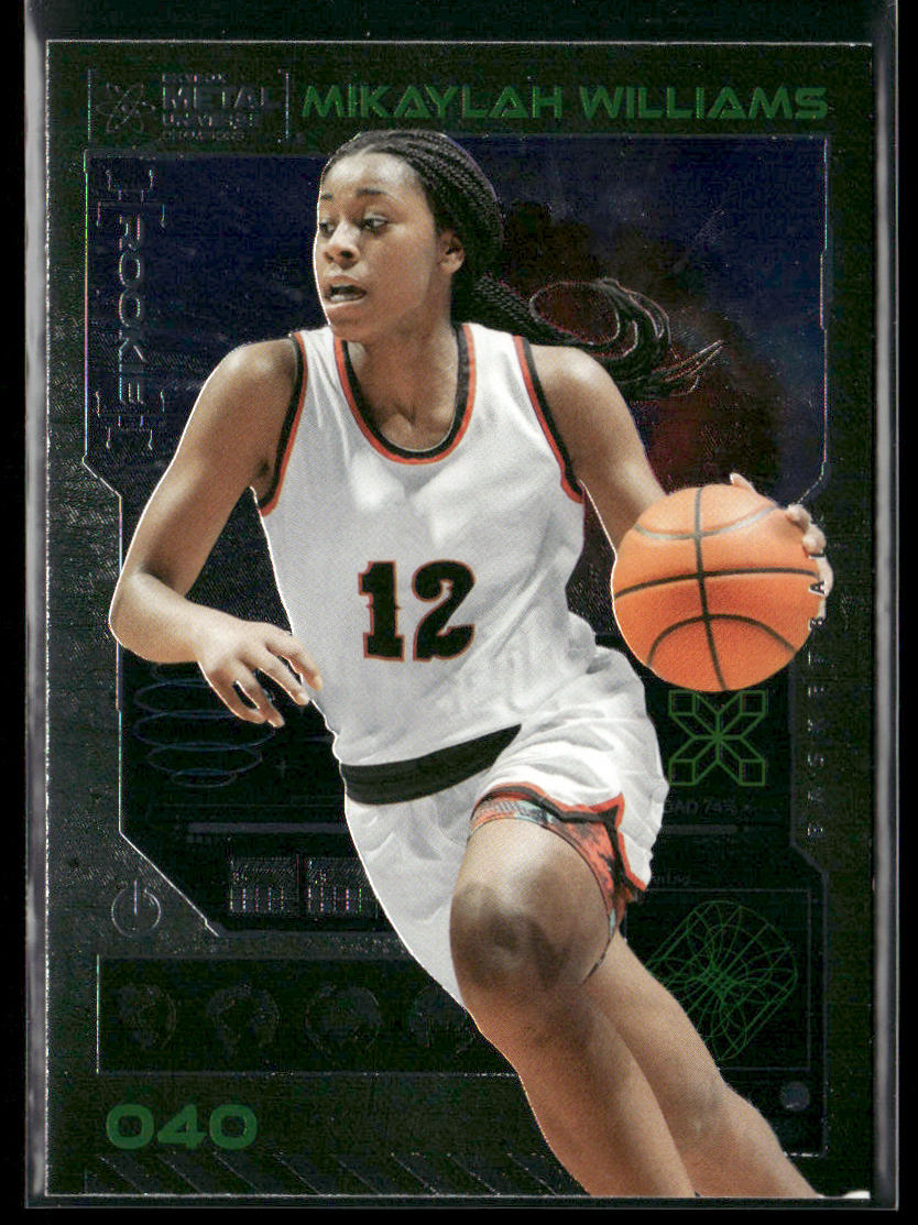 Mikaylah Williams 2023 SkyBox Metal Universe Champions #040 front