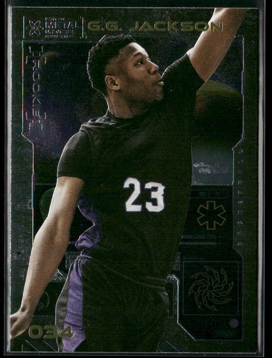 G.G. Jackson 2023 SkyBox Metal Universe Champions #034