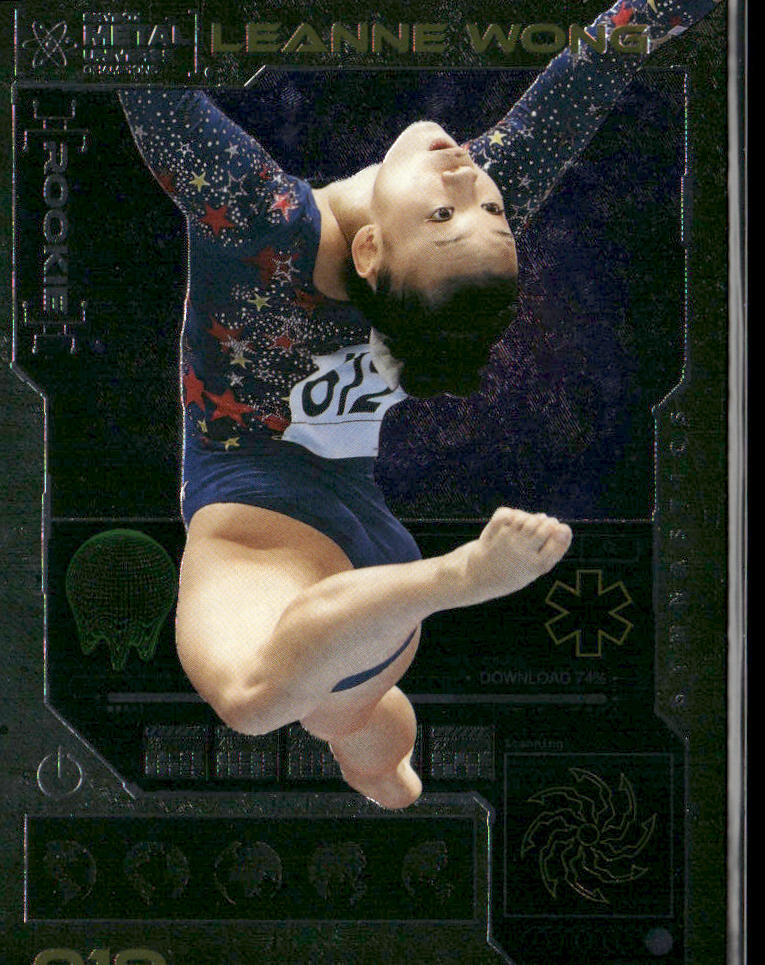 Leanne Wong 2023 SkyBox Metal Universe Champions #019